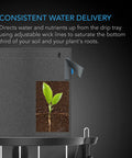 AC Infinity SELF-WATERING FABRIC POT PLANTER BASE, 4-PACK AC Infinity
