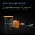AC Infinity STAINLESS STEEL PRUNING SHEAR WITH CLEANING KIT, 6.6 STRAIGHT BLADES AC Infinity