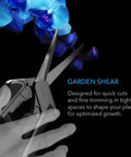 AC Infinity Stainless Steel Pruning Shear, Curved Blades, 6.6" AC Infinity