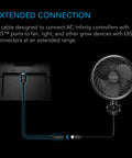 AC Infinity UIS TO UIS EXTENSION CABLE, 10 FT. AC Infinity