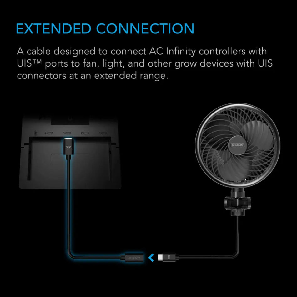 AC Infinity UIS TO UIS EXTENSION CABLE, 10 FT. AC Infinity