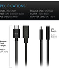 AC Infinity UIS TO UIS EXTENSION CABLE, 10 FT. AC Infinity