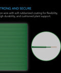 AC Infinity, SOFT TWIST TIES, THICK RUBBERIZED TEXTURE, 10M AC Infinity