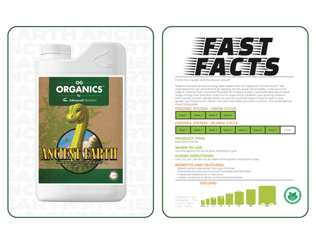 Advanced Nutrients Ancient Earth® OG Organics, 1L Advanced Nutrients