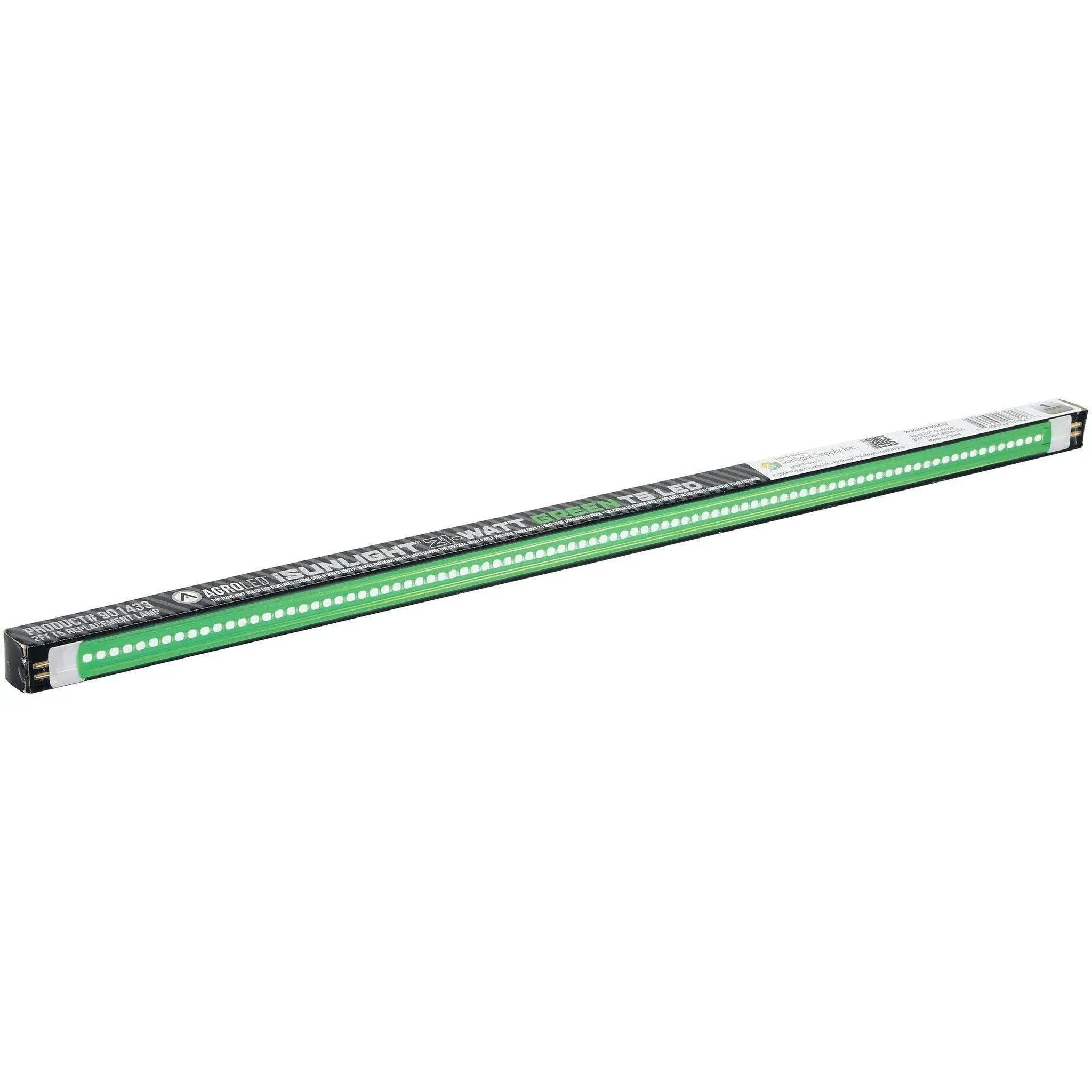 AgroLED iSunlight® 21 Watt T5 Green LED Lamp, 2' AgroLED
