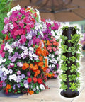 Apollo Vertical Flower Tower 34 site Planter, 3ft Hydrofarm