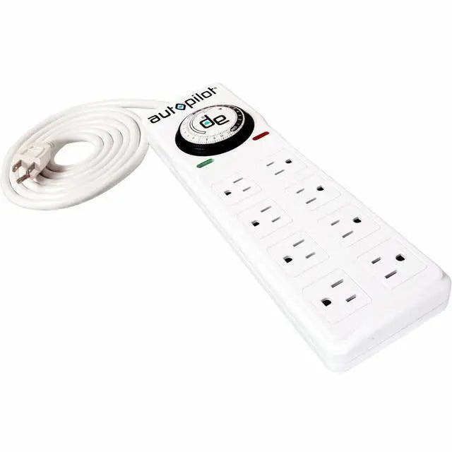 Autopilot Surge Protector / Power Strip with 8 Outlets & Timer Autopilot