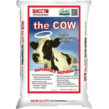 BACCTO® the COW Organic Compost & Manure OMRI, 40qt BACCTO