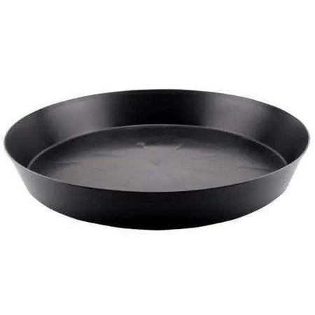 Black Premium Plastic Saucer, 18" GardenSupplyGuys