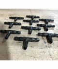 Bloomerang Barbed Tee Fitting, 3/16" | Pack of 10 Bloomerang