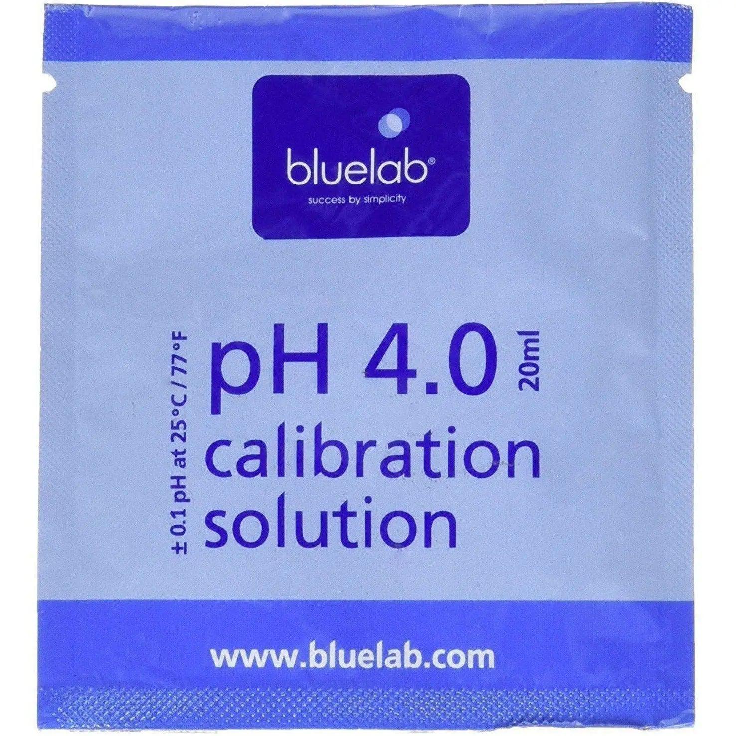 Bluelab® pH 4.0 Solution, 20 mL Sachet Bluelab