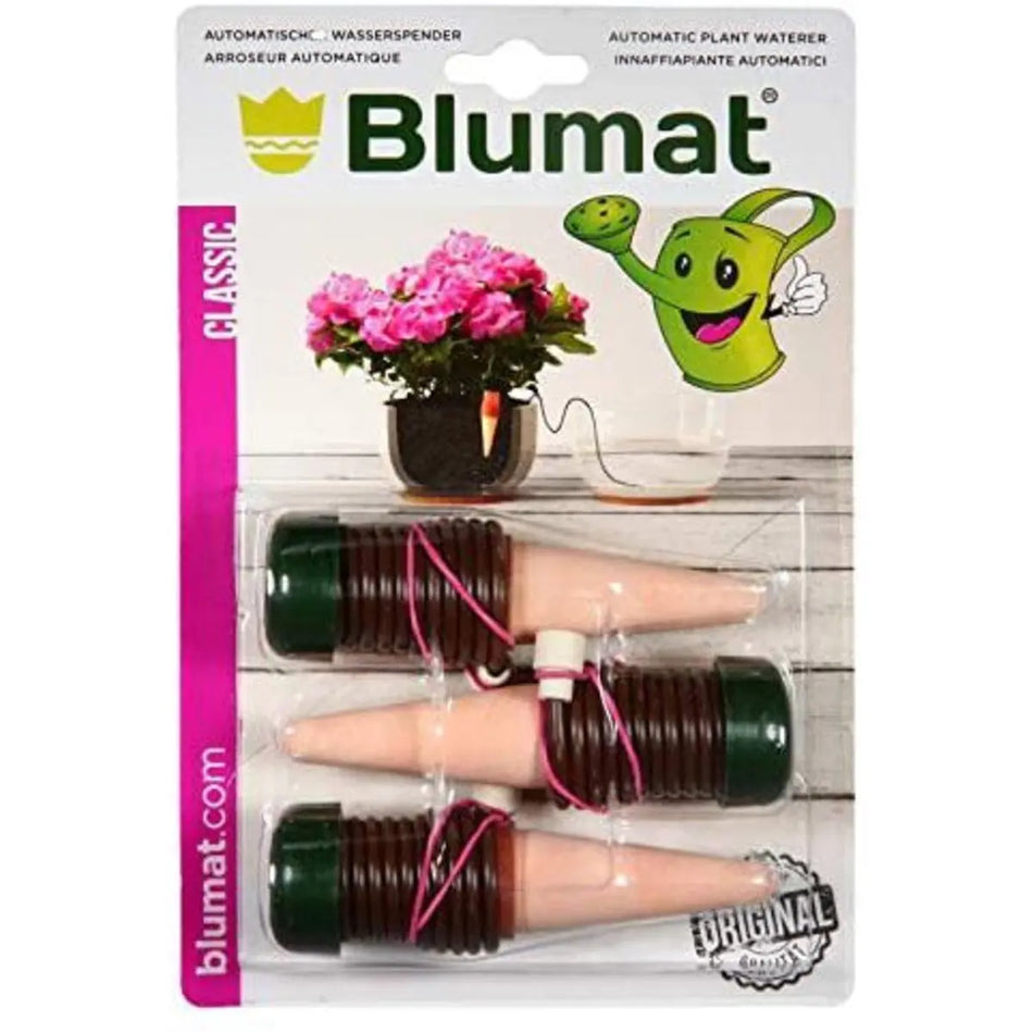 Blumat Classics Junior Automatic Watering Stakes | Pack of 3 Blumat