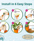 Blumat Classics Junior Automatic Watering Stakes | Pack of 3 Blumat
