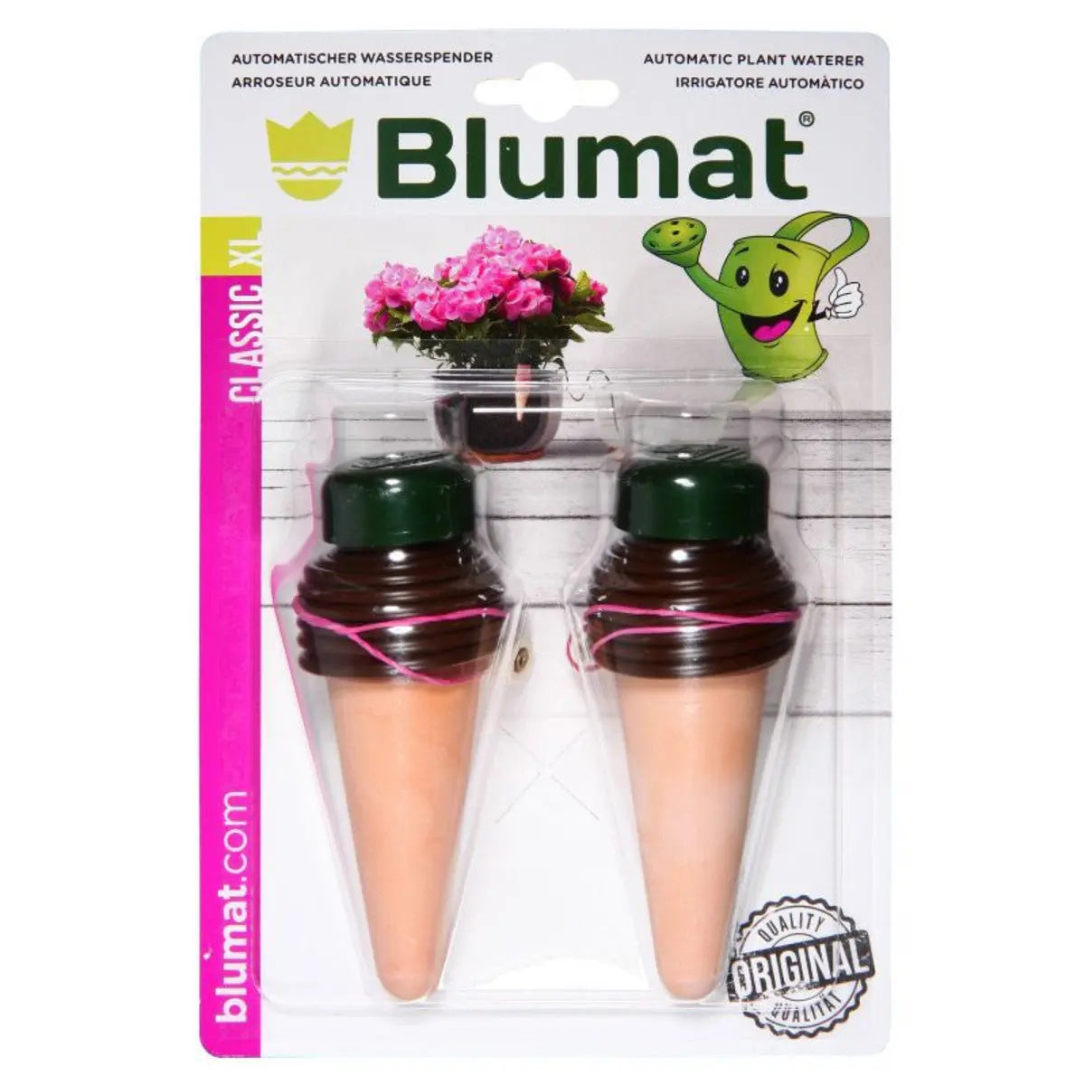 Blumat Classics Junior XL Automatic Watering Stakes | Pack of 2 Blumat