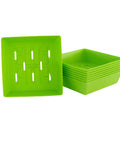 Bootstrap Farmer 5X5 Shallow Microgreen Trays, With Holes | Assorted Colors