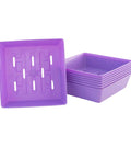 Bootstrap Farmer 5X5 Shallow Microgreen Trays, With Holes | Assorted Colors