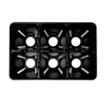 Bootstrap Farmer 6 Cell Plug Tray Inserts | Black