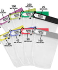 Bubble Magic All Mesh Extraction Bags, 8 Bag Kit, 5 Gal Bubble Magic