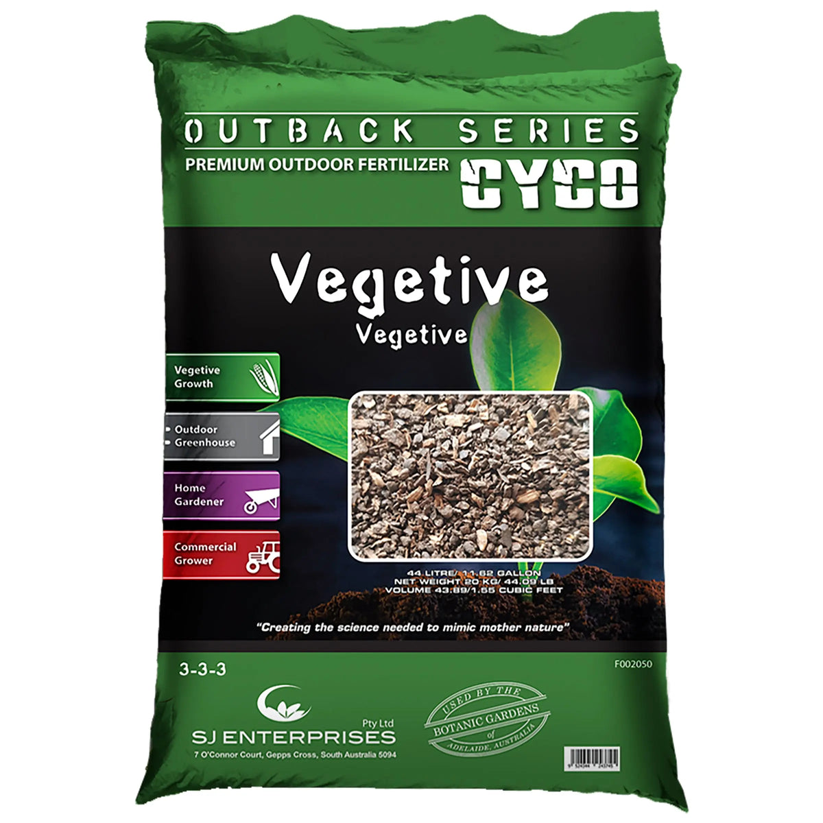 CYCO® Outback Series Vegetive, 20 kg / 44 lb CYCO