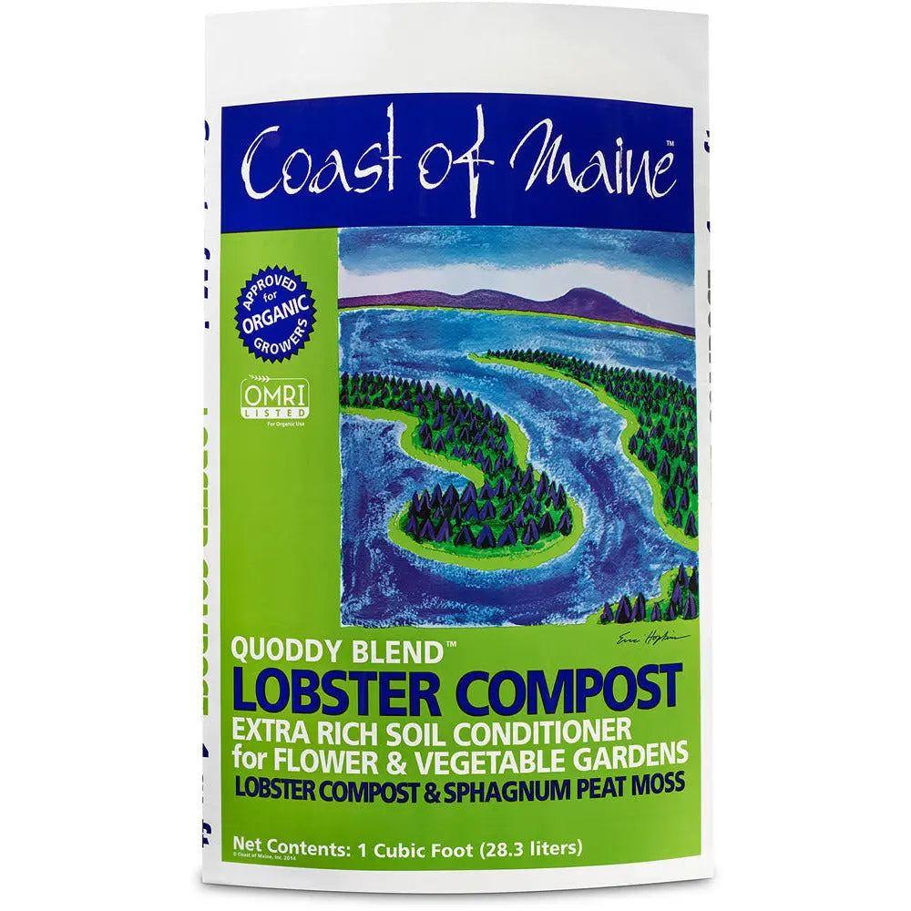 Coast of Maine Lobster Compost Quoddy Blend, 1 cu ft Coast of Maine