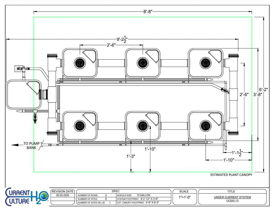 Current Culture® Under Current® XL13 | 30" Spacing