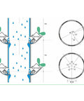 DIY Hydroponic Elbow Cups for Vertical Tower Systems, 1.5" | Pack of 10 GardenSupplyGuys