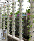 DIY Hydroponic Elbow Cups for Vertical Tower Systems, 1.5" | Pack of 10 GardenSupplyGuys