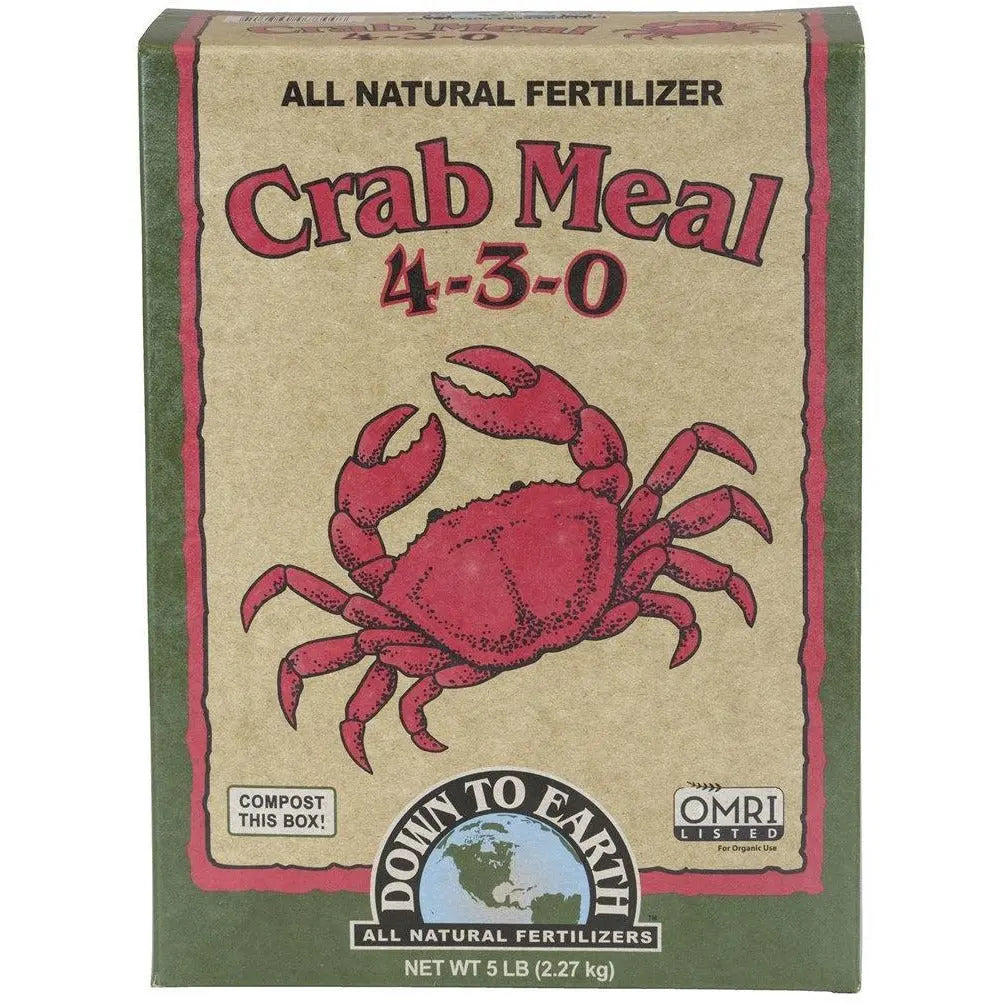 Down To Earth Crab Meal 4-3-0 All Natural Fertilizer - Thumbnail 3