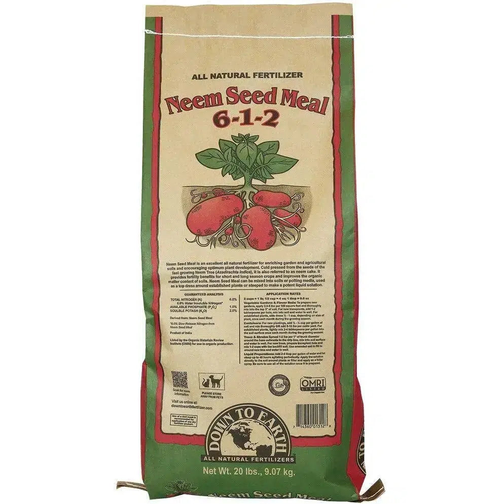 Down To Earth Neem Seed Meal