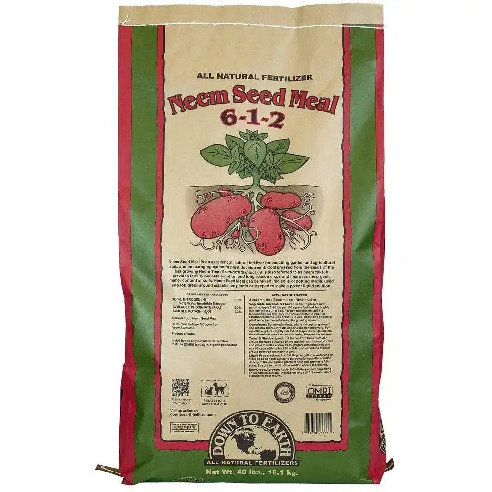 Down To Earth Neem Seed Meal