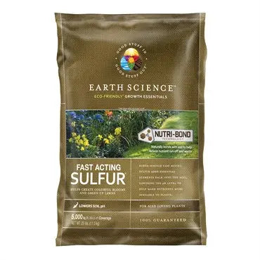 Earth Science® Fast Acting Sulfur®, 25lbs Earth Science
