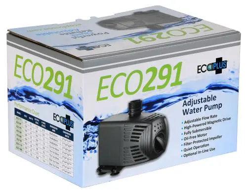 EcoPlus® Adjustable Water Pump, 291 GPH EcoPlus
