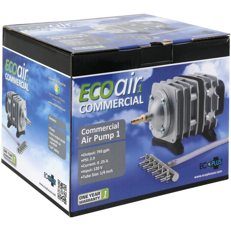 EcoPlus® Commercial Air 1 - 18 Watt Single Outlet, 793 GPH EcoPlus