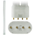 Eiko DuoTube® 55 Watt - 4 Pin 2G11 Base - 6500K - CFL Grow Lamp, 2' Eiko