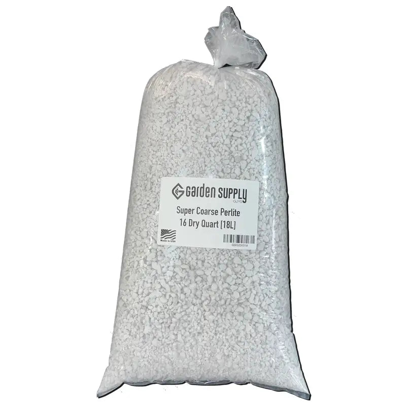 Expanded Horticultural Grade Super Coarse Perlite, 16 Dry Qt GardenSupplyGuys