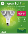 GE Lighting Grow Light Advanced Red Spectrum LED PAR38, 30W GE Plant Lighting