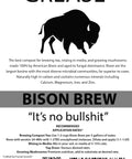 GREASE  Bison Brew (COMPOST TEA)