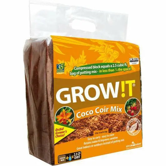 GROW!T Organic Coco Coir Mix Block GROWIT