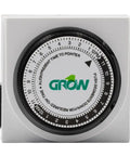 Grow1 120V Dual Outlet Mechanical Timer