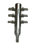Grow1 Chrome Air Divider, 6 Outlet Grow1