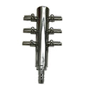 Grow1 Chrome Air Divider, 6 Outlet Grow1