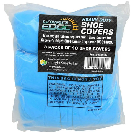 Grower's Edge® Non-Woven Fabric Shoe Cover | Pack of 30 Growers Edge
