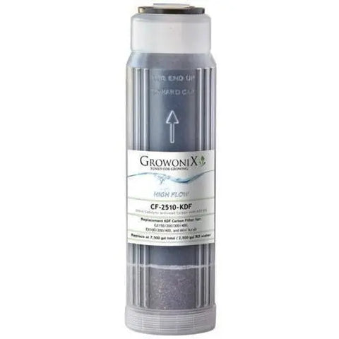 GrowoniX® Premium KDF85/Catalytic Carbon Mix 2.5" x 9.75" GrowoniX