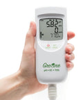 HANNA® GroLine Hydroponic Waterproof pH/EC/TDS/Temperature Portable Meter Hanna Instruments