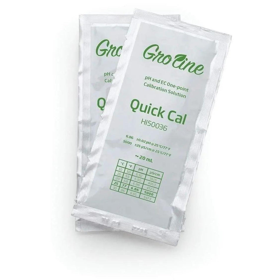 HANNA® Groline QuickCal Calibration Solution Sachet, 20 mL Hanna Instruments