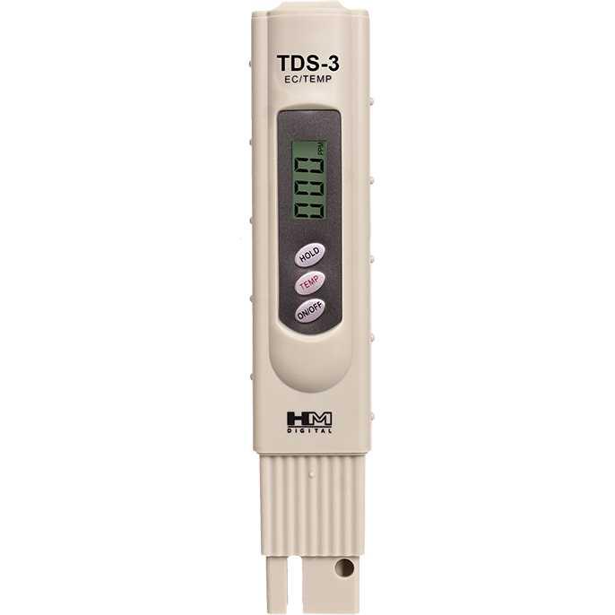 HM Digital® Handheld TDS Meter with Carrying Case HM Digital