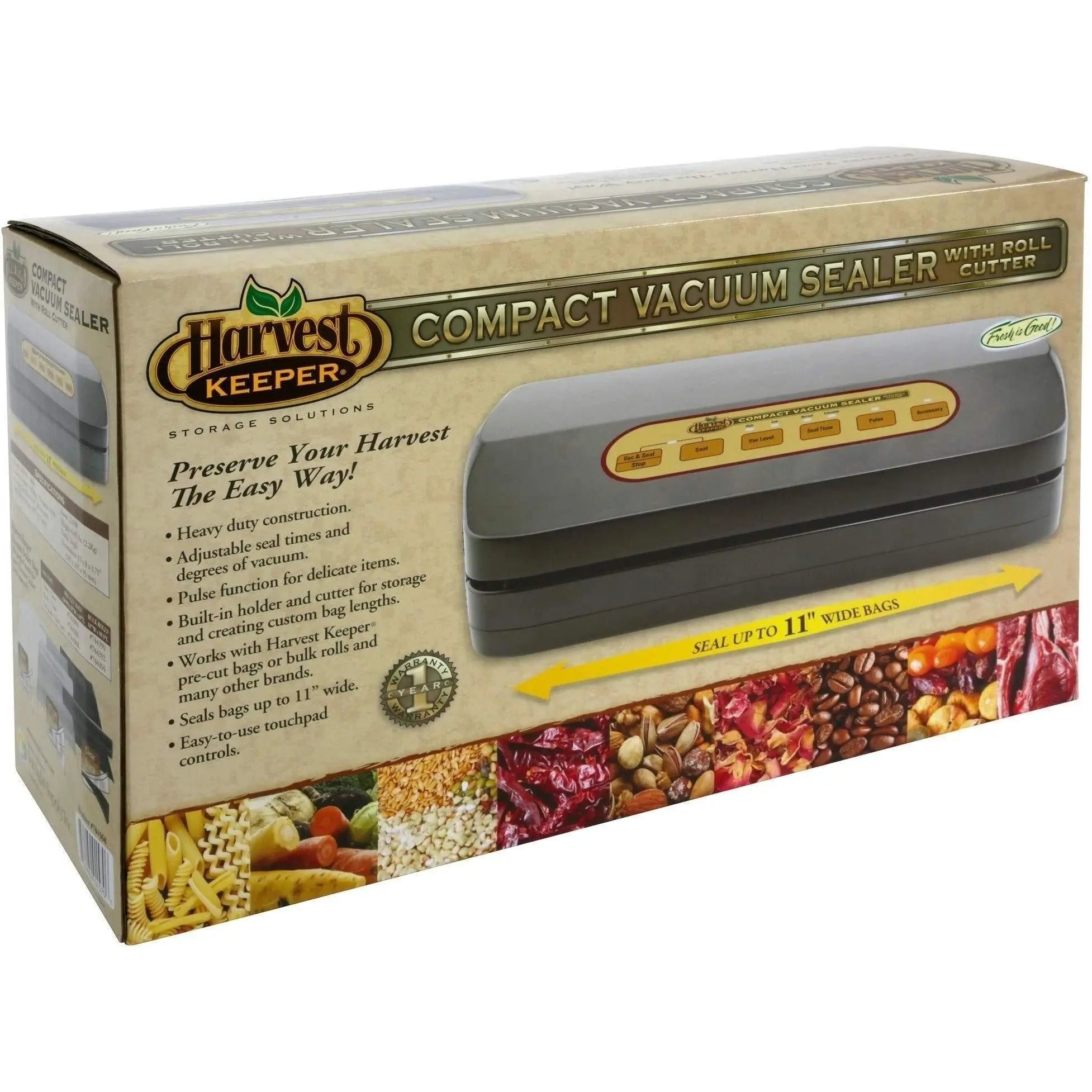 Harvest Keeper Compact Vacuum Sealer InStock Buy Now! GARDEN