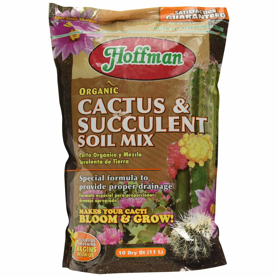 Hoffman® Organic Cactus & Succulent Soil Mix, 10 qt Hoffman