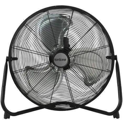 Hurricane® Pro High Velocity Metal Floor Fan, 20" Hurricane