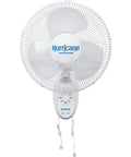 Hurricane® Supreme Oscillating Wall Mount Fan, 12" Hurricane